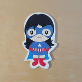 C&F Wooden Captain Girl Character - Kids Haven